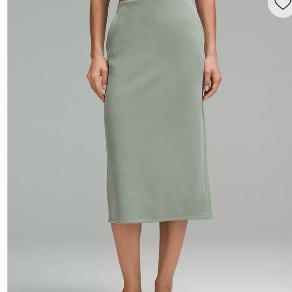 Lululemon Softstreme Highrise Midi Skirt - Picture 2 of 9